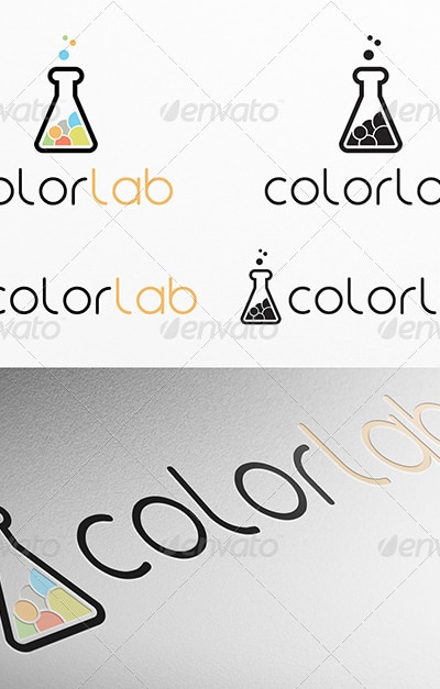 Color Lab Logo, Logo Templates | GraphicRiver