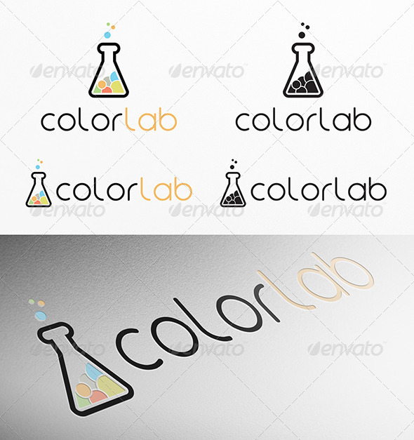 Color Lab Logo, Logo Templates | GraphicRiver