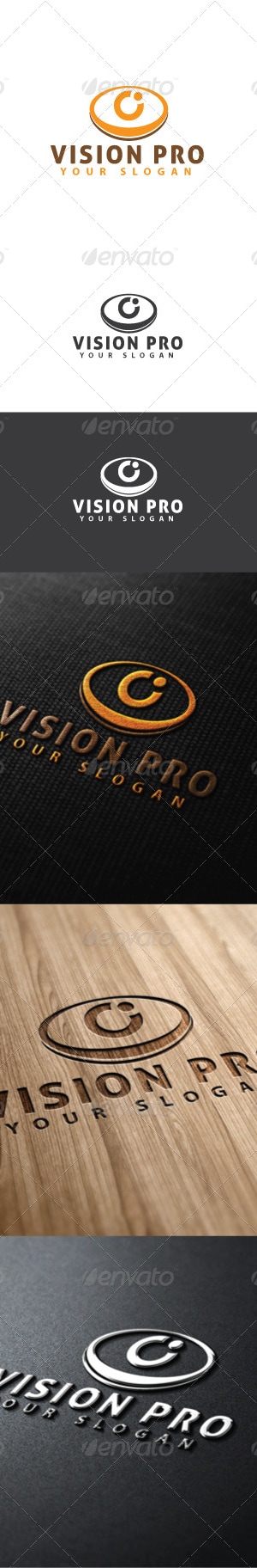Vision Pro Logo Template, Logo Templates | GraphicRiver