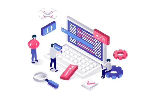 Programming Isometric Concept, Vectors | GraphicRiver