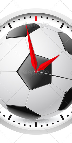 Sports Wall Clock, Vectors | GraphicRiver
