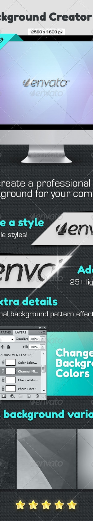 Background Creator Kit, Graphics | GraphicRiver