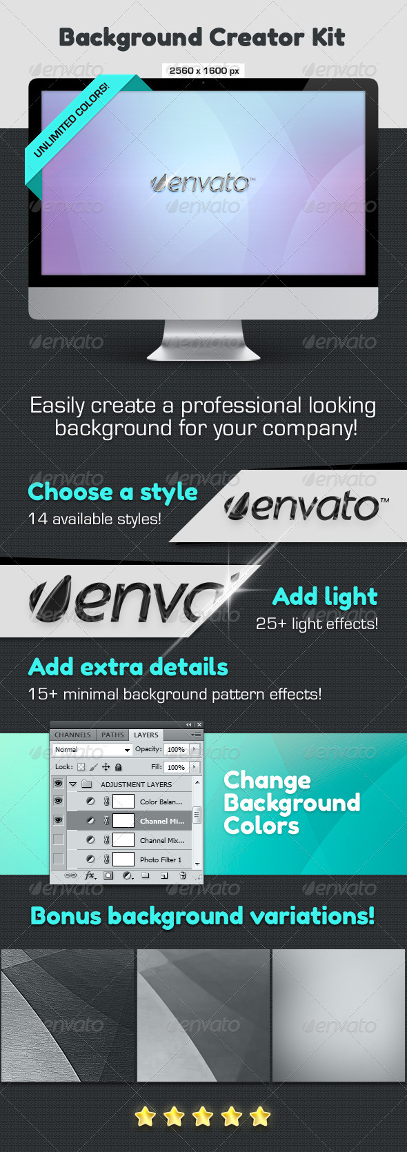 Background Creator Kit, Graphics | GraphicRiver