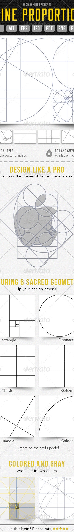 Divine Proportions, Vectors | GraphicRiver