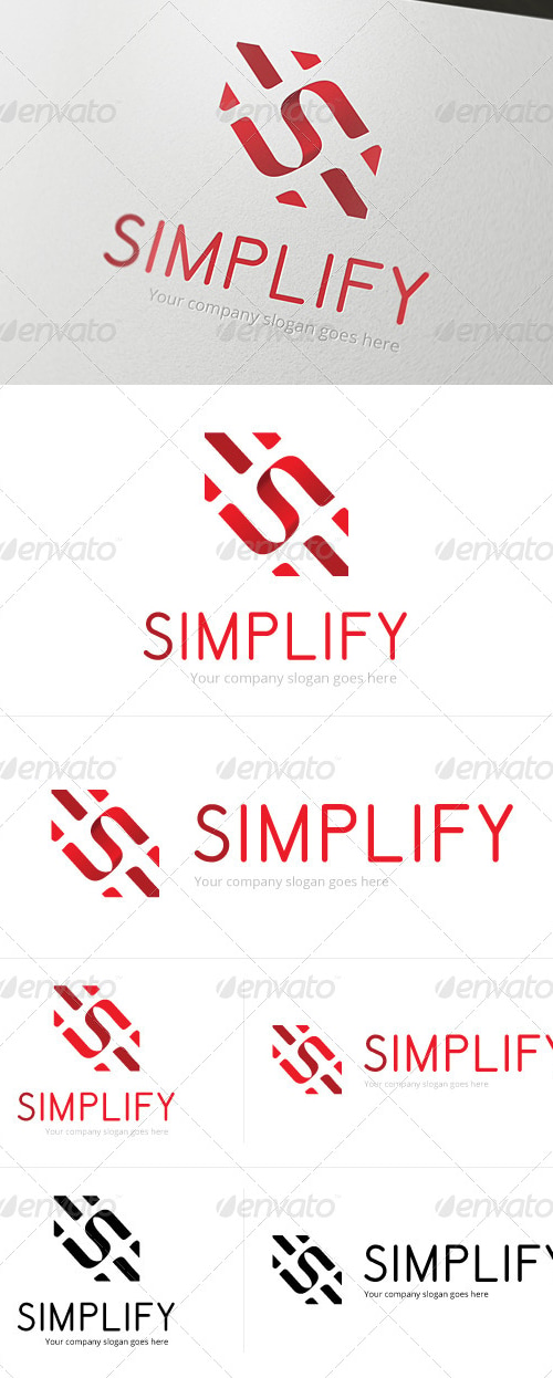 Simplify Logo Template, Logo Templates | GraphicRiver