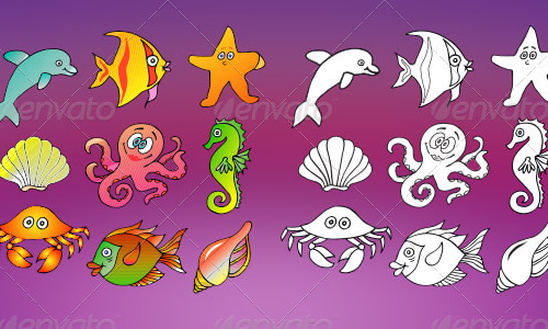 More Fish, Vectors | GraphicRiver