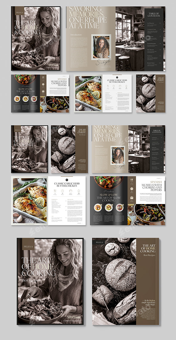 Cook Book, Print Templates | GraphicRiver