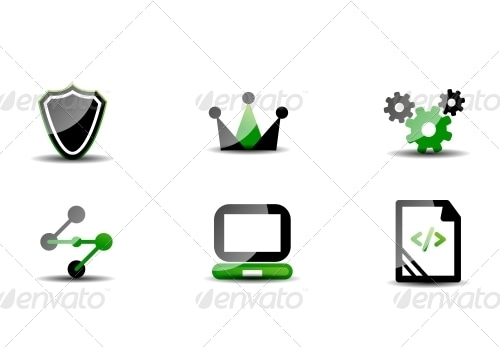 Modern Vector Web Green , Vectors | GraphicRiver