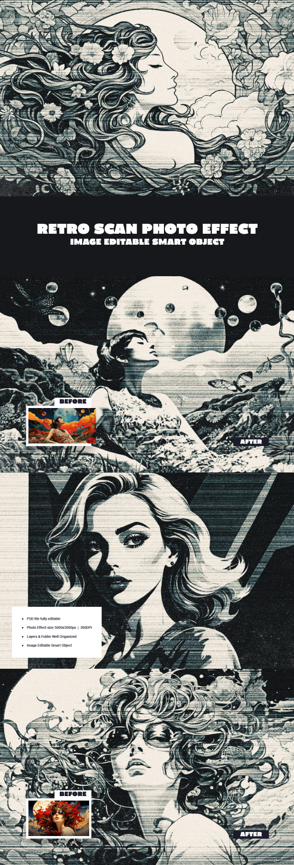 Retro Scan Photo Effect, Add-ons | GraphicRiver