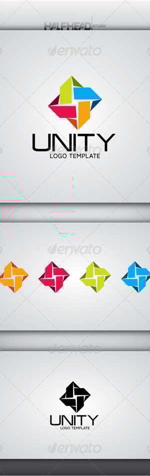 Unity Logo Template, Logo Templates | GraphicRiver