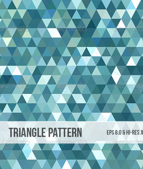 Abstract Triangle Background Pattern, Vectors | GraphicRiver