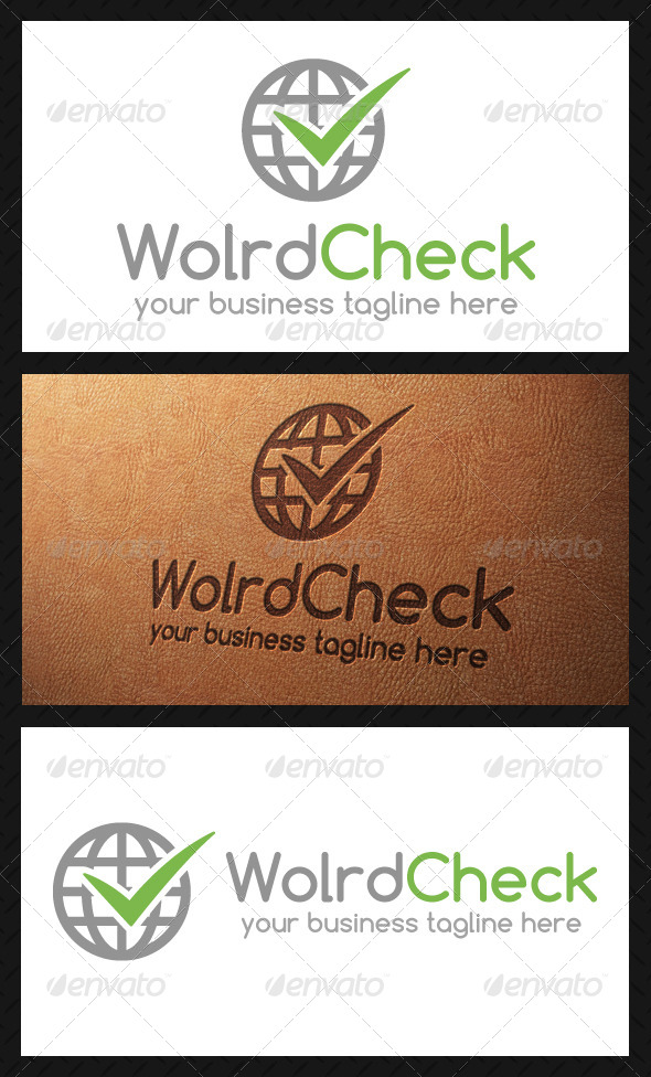 World Tick Check Mark Logo Template, Logo Templates | GraphicRiver