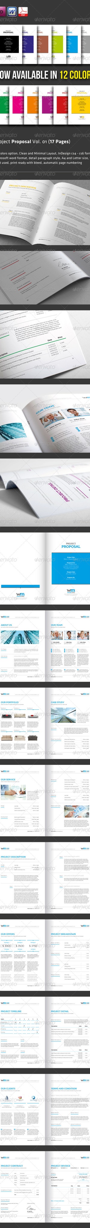 Proposal Template Vol. 01 (17 Pages), Print Templates | GraphicRiver