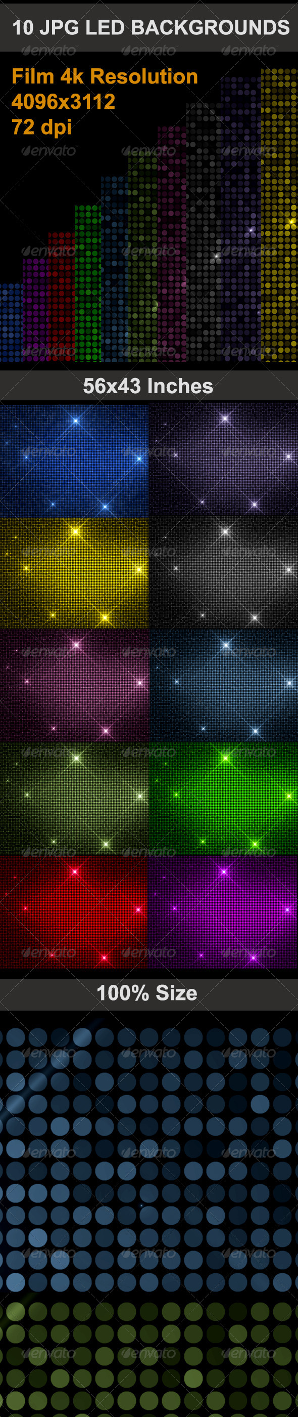 LED Background, Graphics | GraphicRiver