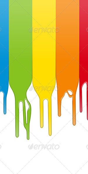 Vector Color Paint, Vectors | GraphicRiver