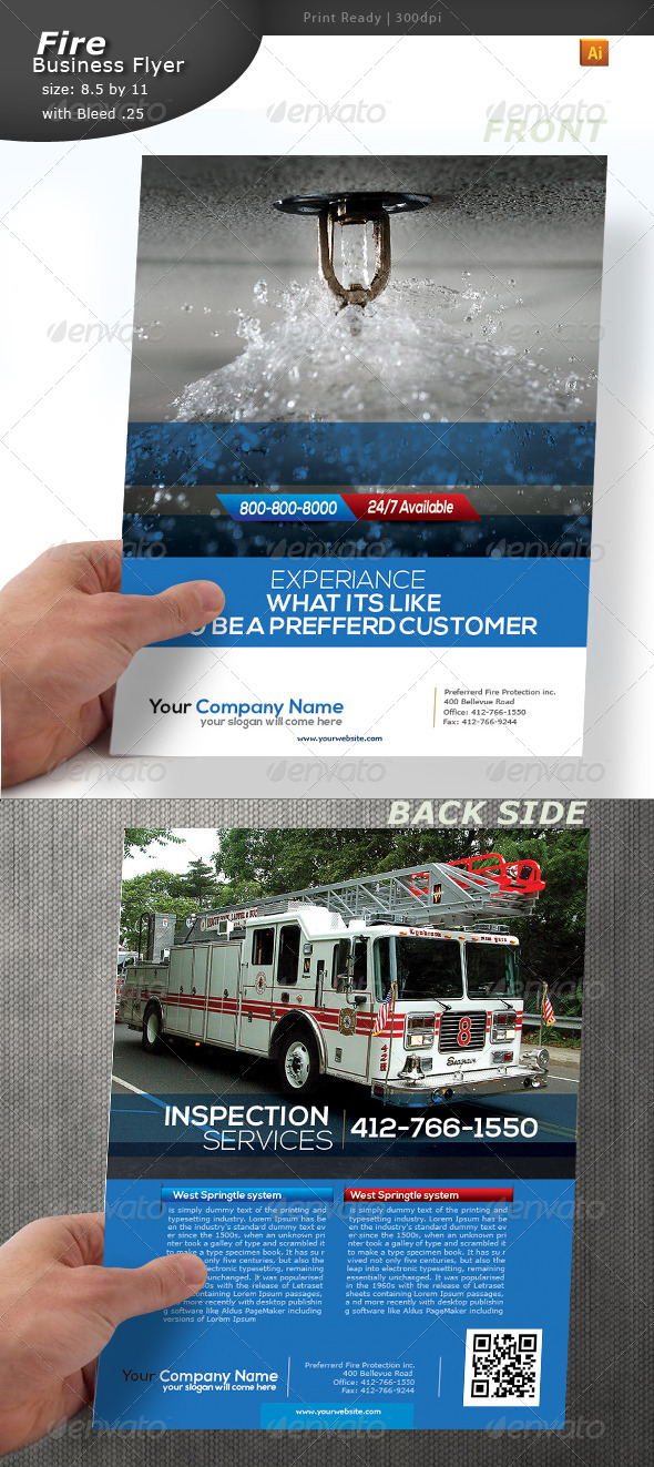 Fire Alert Flyer, Print Templates | GraphicRiver