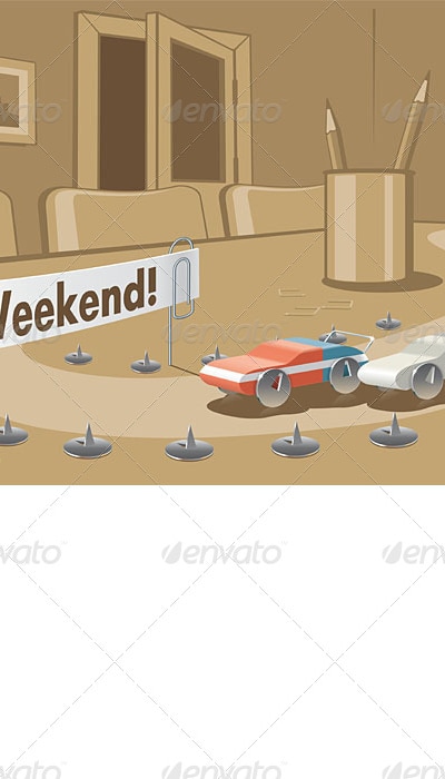 Weekend, Vectors | GraphicRiver