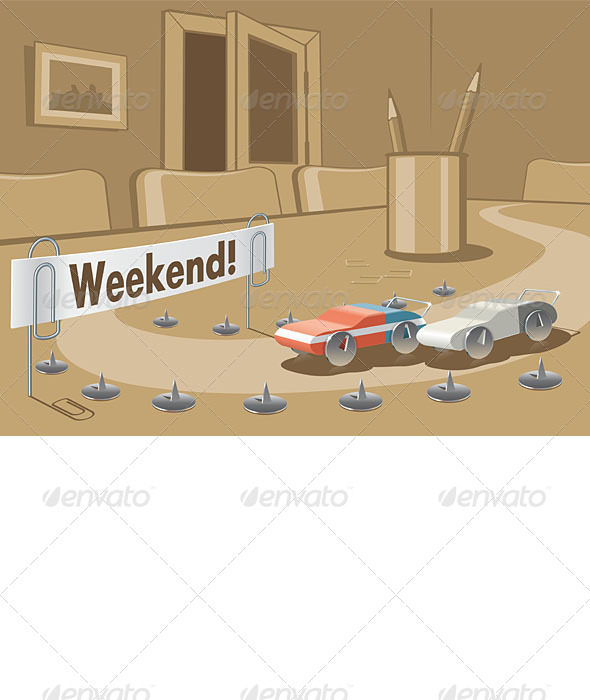 Weekend, Vectors | GraphicRiver