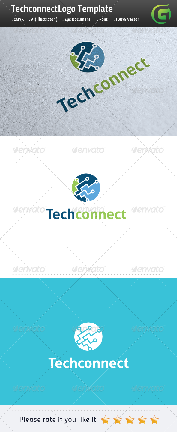 TechConnect, Logo Templates | GraphicRiver