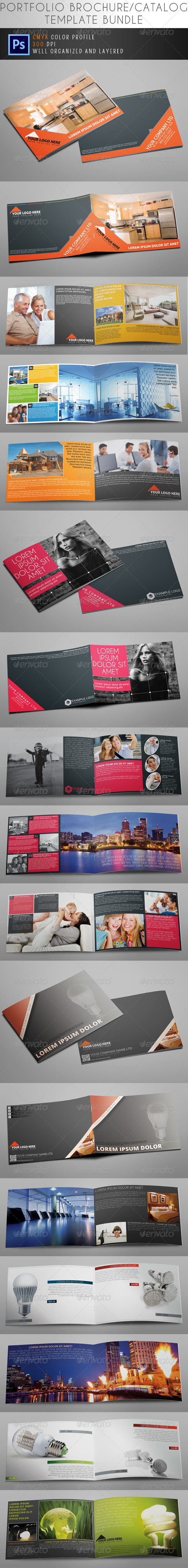 Brochure/Catalog Bundle Vol.1, Print Templates GraphicRiver