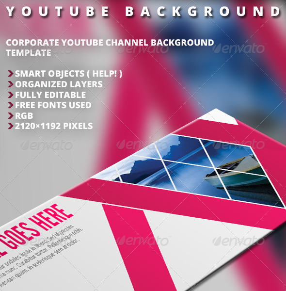 Youtube Background Vol.1, Web Elements | GraphicRiver