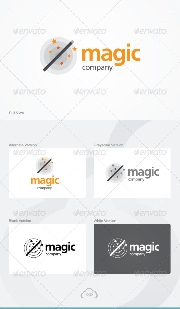 Magic Company Logo Template, Logo Templates | GraphicRiver