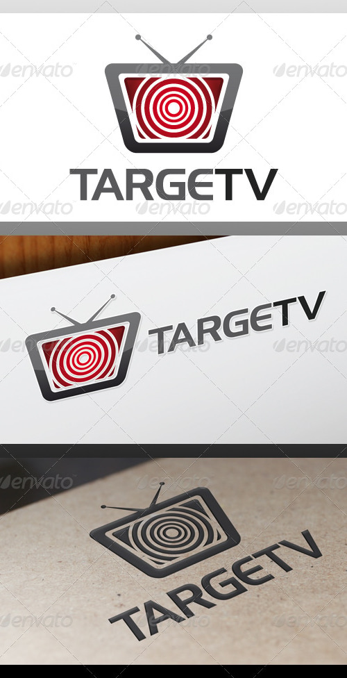 Target Tv Logo Template, Logo Templates | GraphicRiver