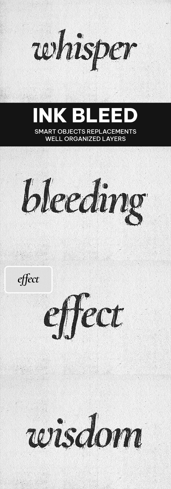 Ink Bleed Text Effect, Add-ons | GraphicRiver