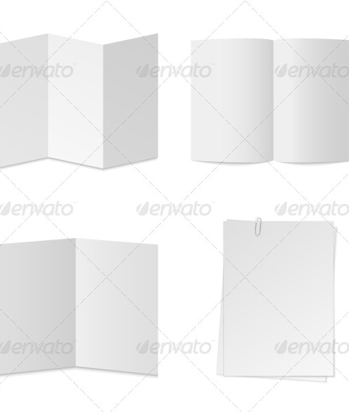 Paper Vector Set, Vectors | GraphicRiver