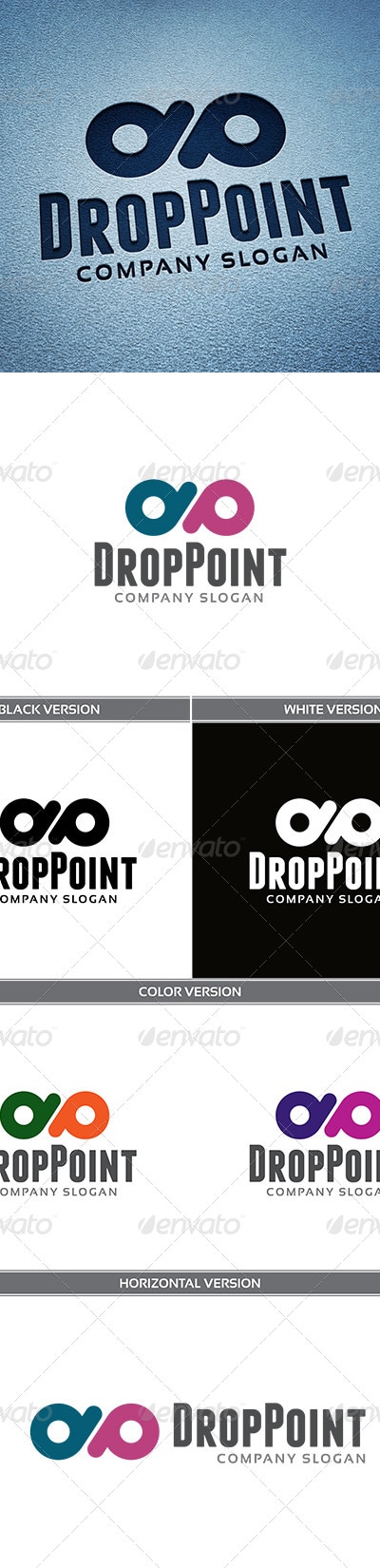 DropPoint Logo, Logo Templates | GraphicRiver