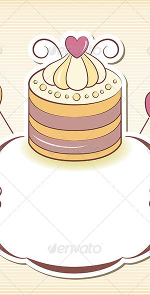 Cupcake Design Frame, Vectors | GraphicRiver