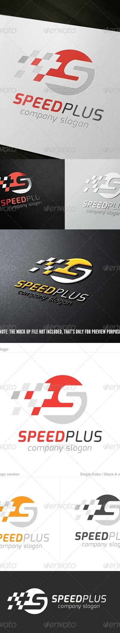 Speed Plus II, Logo Templates | GraphicRiver