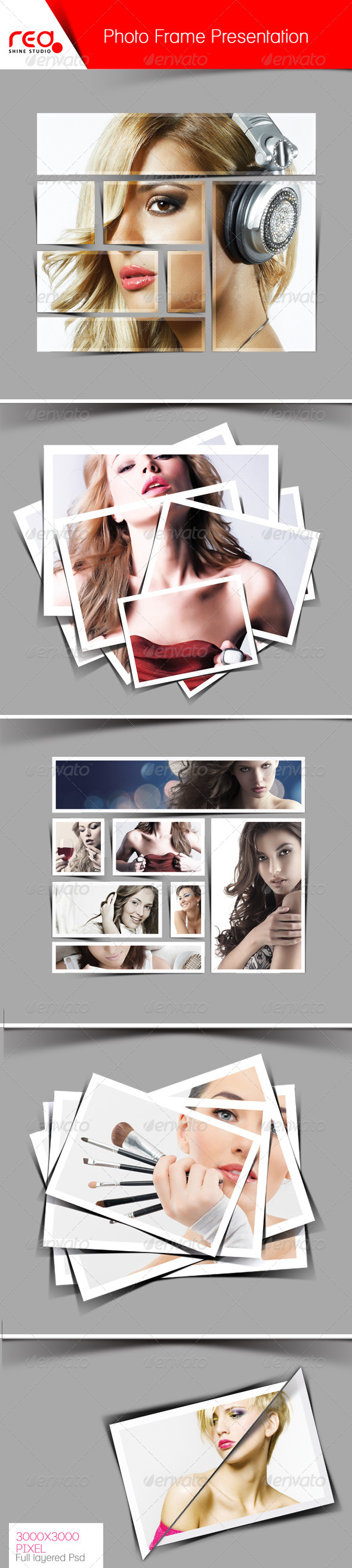 Photo Frame Templates | Vol 2, Graphics | GraphicRiver