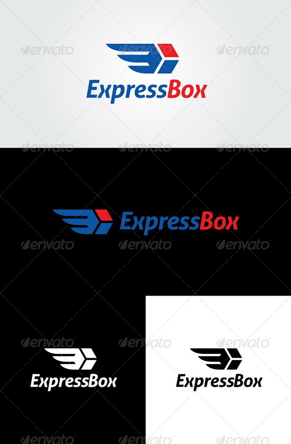 Express Box Logo, Logo Templates | GraphicRiver