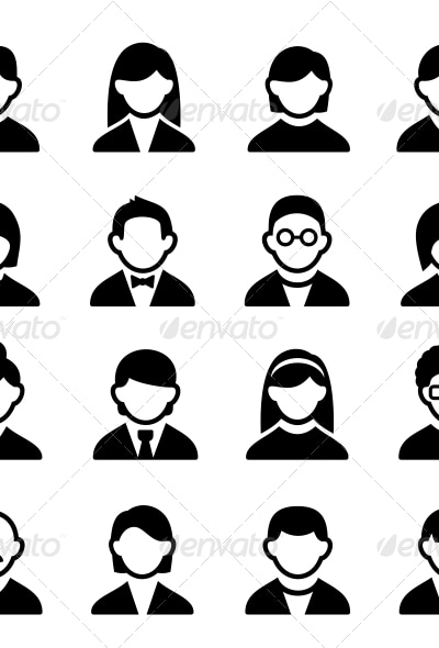 User Icons Set 1, Icons | GraphicRiver