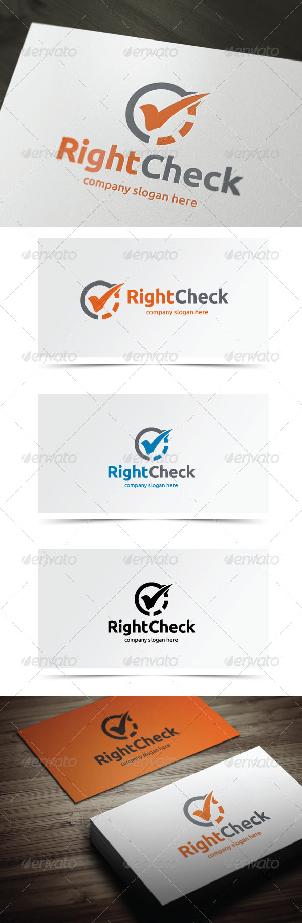 Right Check, Logo Templates | GraphicRiver
