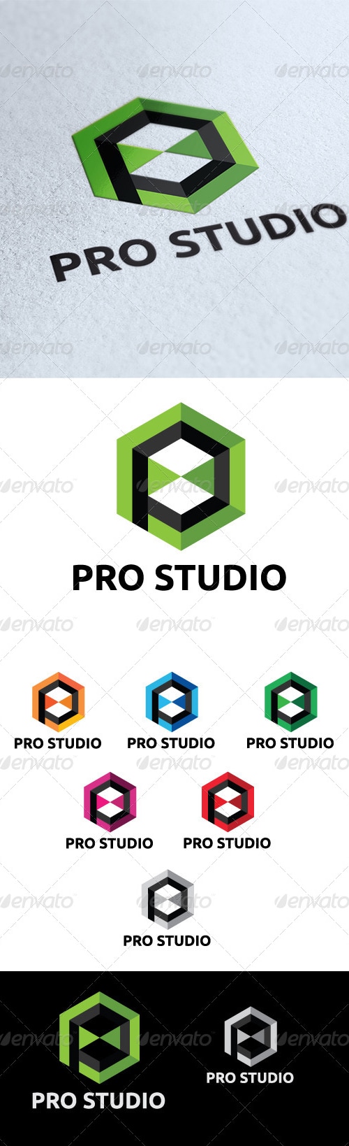 Pro Studio Logo, Logo Templates | GraphicRiver