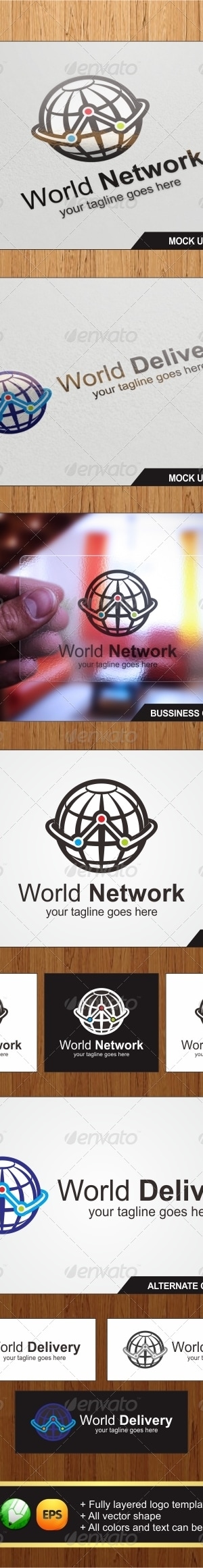 World Logo, Logo Templates | GraphicRiver