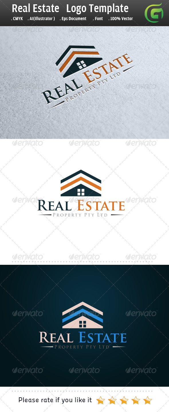 Real Estate, Logo Templates | GraphicRiver