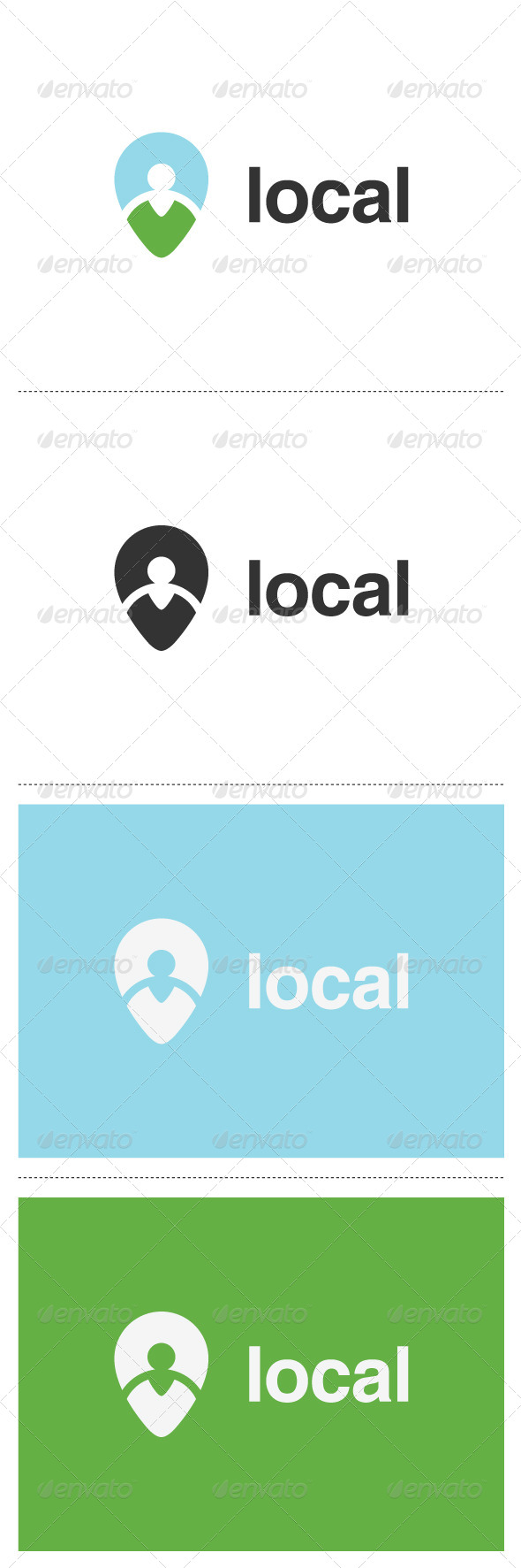 Local logo, Logo Templates | GraphicRiver