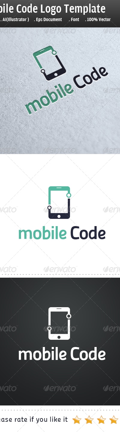 Mobile Code, Logo Templates | GraphicRiver