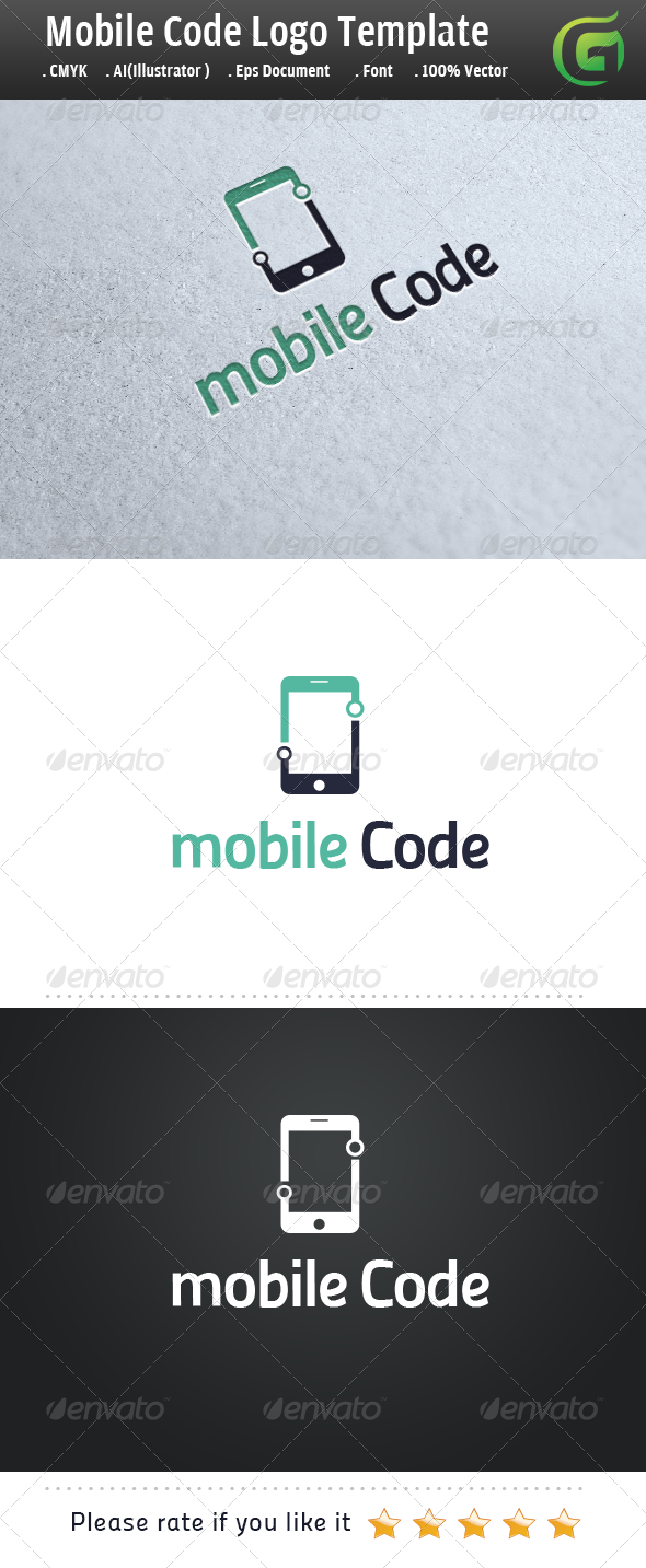 Mobile Code, Logo Templates | GraphicRiver