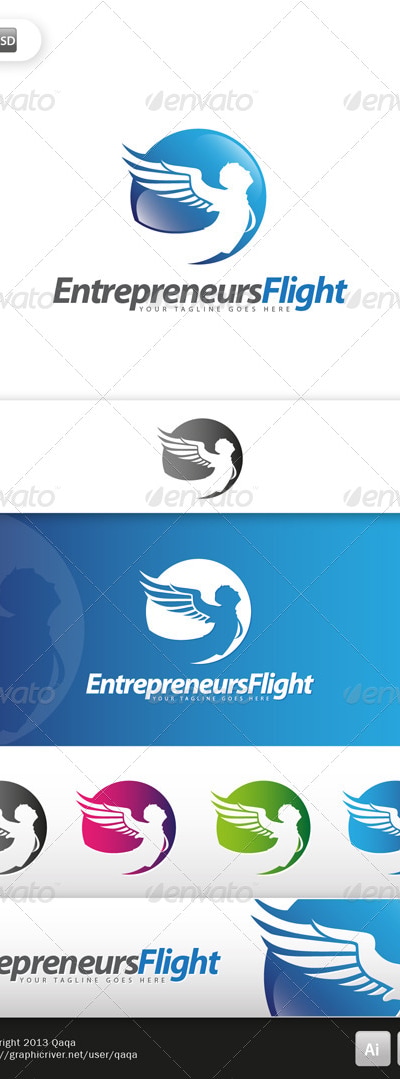 Entrepreneurs Logo, Logo Templates | GraphicRiver