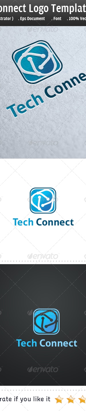Tech Connect, Logo Templates | GraphicRiver