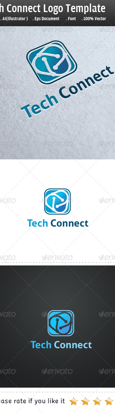 Tech Connect, Logo Templates | GraphicRiver