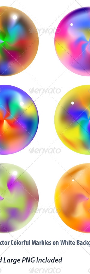 Marbles, Vectors | GraphicRiver