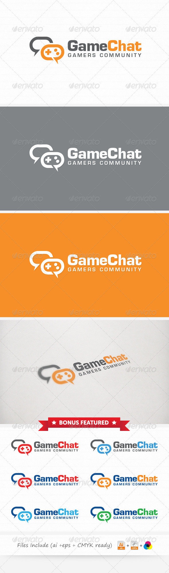Game Community Logo, Logo Templates | GraphicRiver