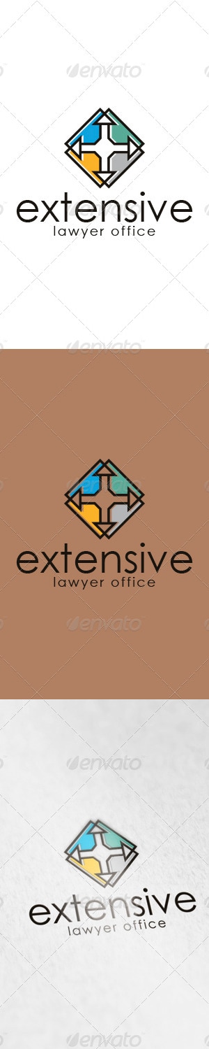 Extensive Logo, Logo Templates | GraphicRiver