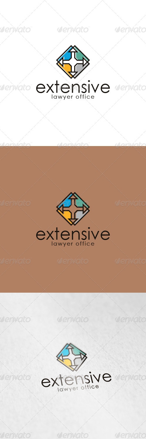 Extensive Logo, Logo Templates | GraphicRiver