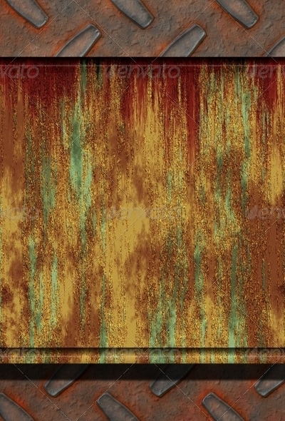Rust metal plates, Textures | GraphicRiver